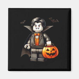 Íman Halloween Master Builder Vampire Kids Building Blo