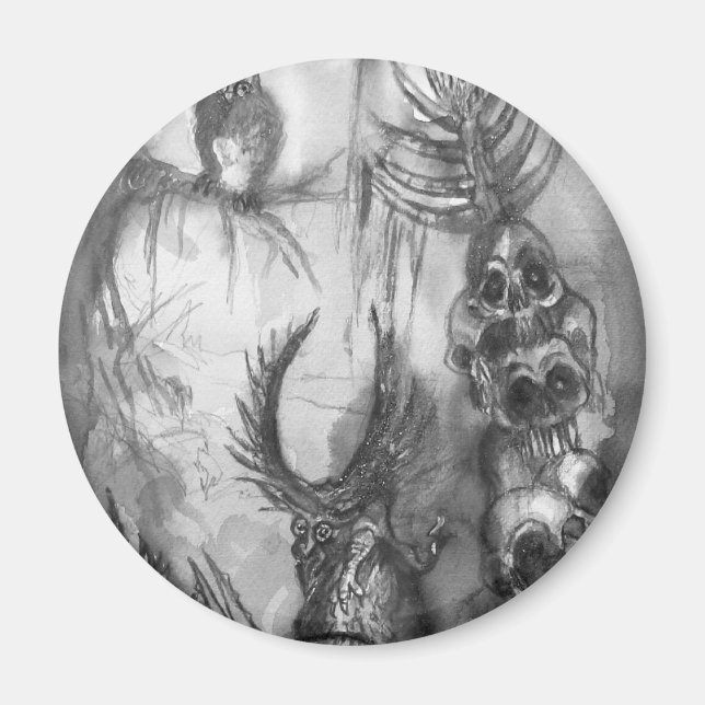 Íman HALLOWEEN MONSTERS / ORK WAR Fantasy (Frente)