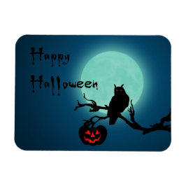Íman Halloween Night Pumpkin Owl