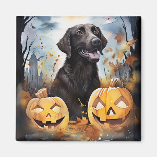 Íman Halloween Nova Escotia Com Pumpkins Assustado