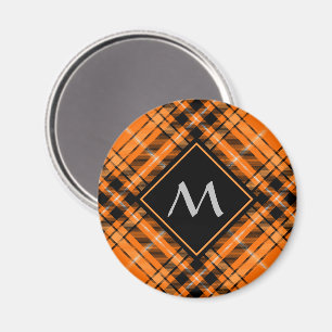Íman Halloween Orange Tartan