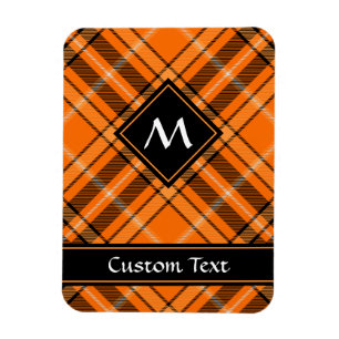 Íman Halloween Orange Tartan