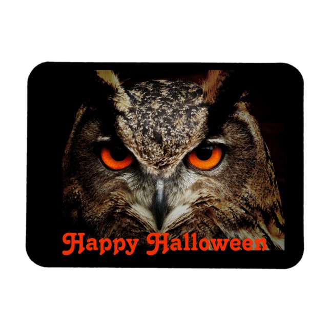 Íman Halloween Owl (Horizontal)