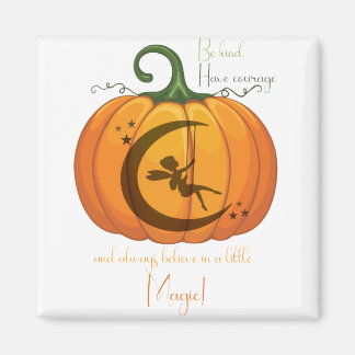 Íman Halloween Pumpkin Fairy design
