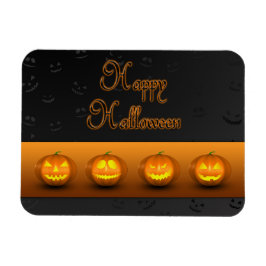 Íman Halloween Pumpkins Jack-o-Lanterna