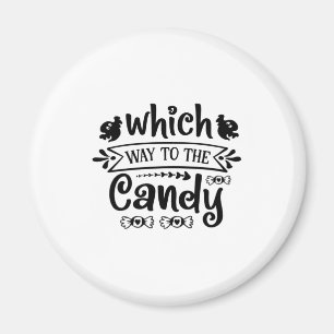 Íman Halloween Que Caminho Para O Aniversário Do Docinh