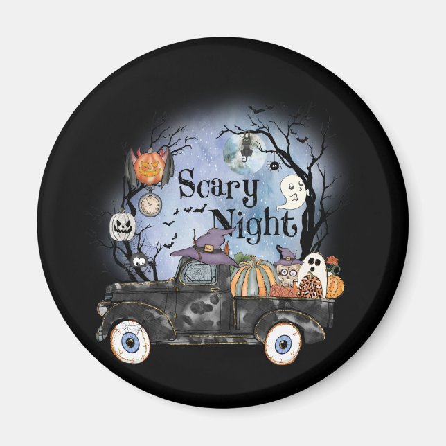 Íman Halloween Scary Night (Frente)