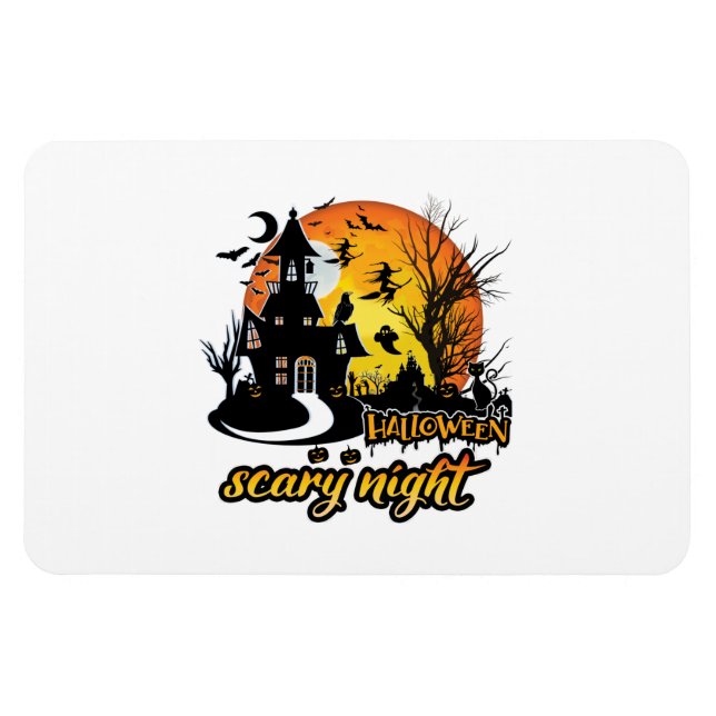 Íman Halloween Scary Night (Horizontal)