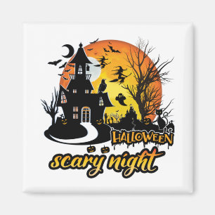 Íman Halloween Scary Night