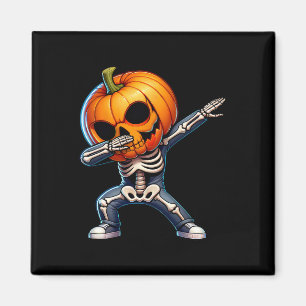 Íman Halloween Skeleton Boys Trick Treat Engraçado Pump