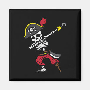 Íman Halloween Skeleton Pirate Dab Costume Boy Tod