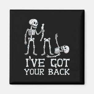 Íman Halloween Skeletons Eu Tenho Seus Homens De Costum