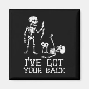Íman Halloween Skeletons Eu Tenho Seus Homens De Costum