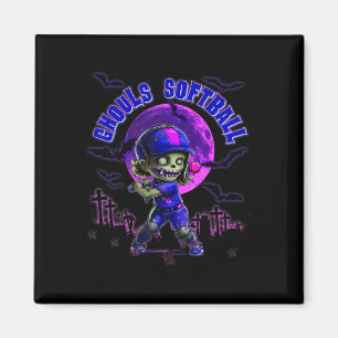 Íman Halloween Softll Para Meninas Zumbi Assustador Sin