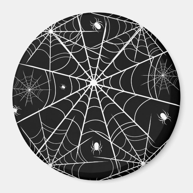 Íman Halloween Spider Web (Frente)