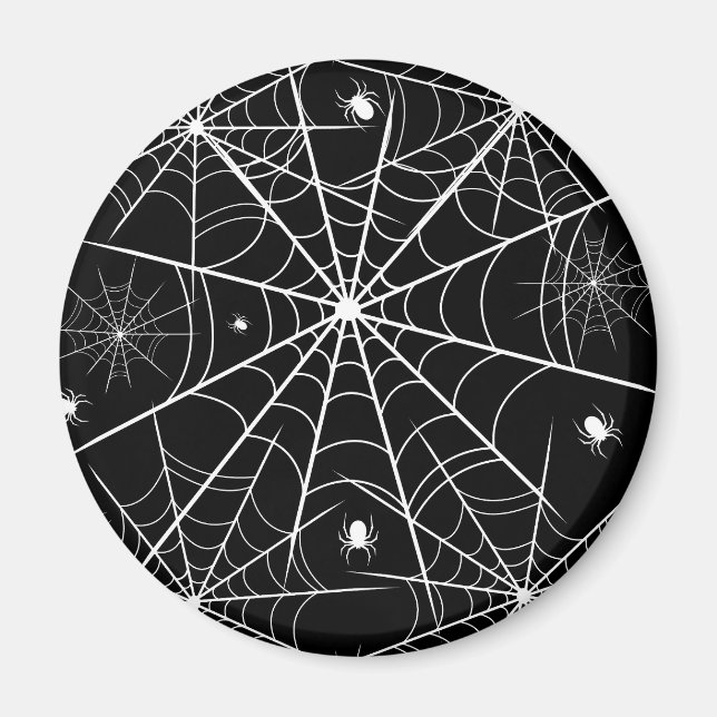 Íman Halloween Spider Web (Frente)