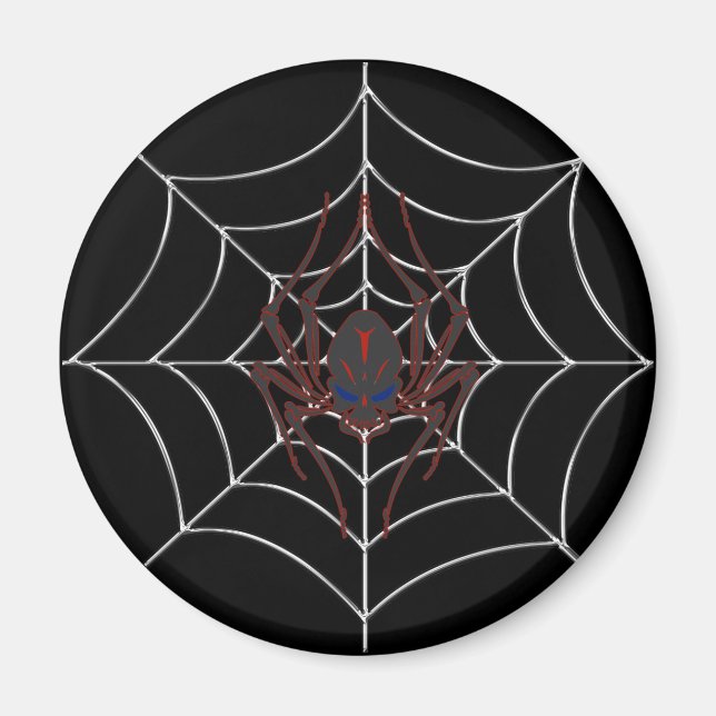 Íman Halloween Spider Web (Frente)