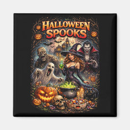 Íman Halloween Spooks