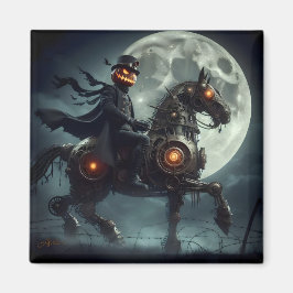 Íman Halloween Steampunk Cavaleiro Sem Cabeça