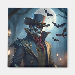 Íman Halloween Steampunk Southern Gothic Zumbi