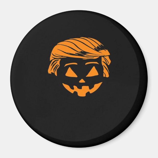 Íman Halloween Trumpkin Costume (Frente)