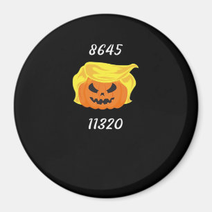 Íman Halloween Trumpkin Design