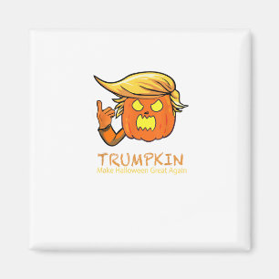 Íman Halloween Trumpkin Engraçado - Design de Figurino 