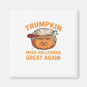 Íman Halloween Trumpkin - Paródia assustadora citação p