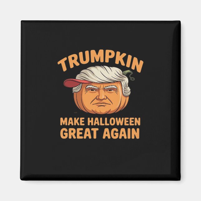 Íman Halloween Trumpkin Torna O Excelente De Halloween  (Frente)
