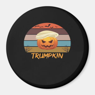 Íman Halloween Trumpkin Vintage Us