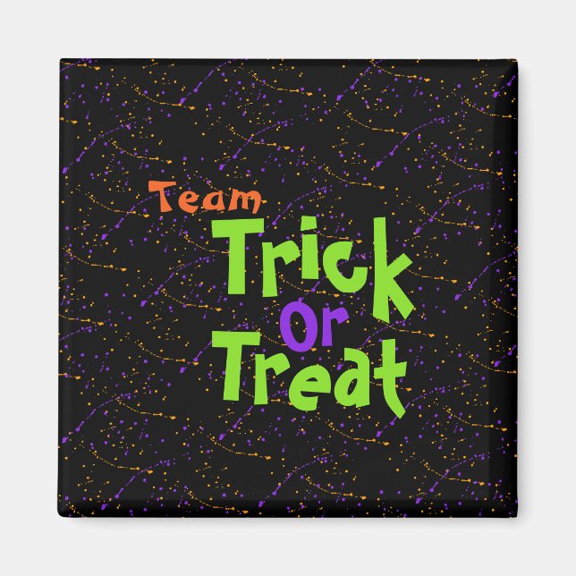 Íman Halloween / Truque ou Tratar / (Frente)