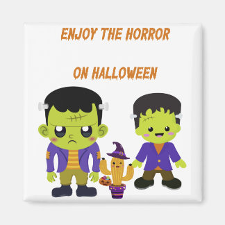 Íman Halloween Verde