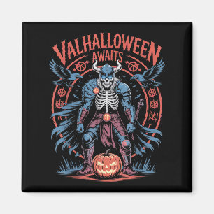 Íman Halloween Viking Warrior - Running And Ravens - Va