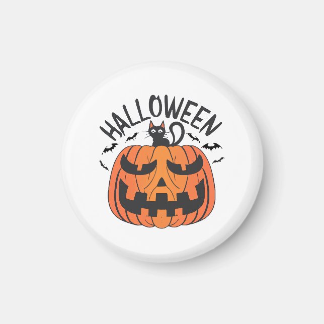 Íman Halloween Vintage  (Frente)