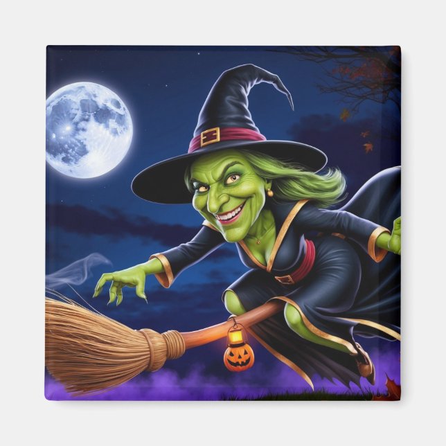 Íman Halloween/Witch Magnet (Frente)