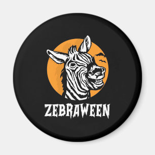 Íman Halloween Zebra