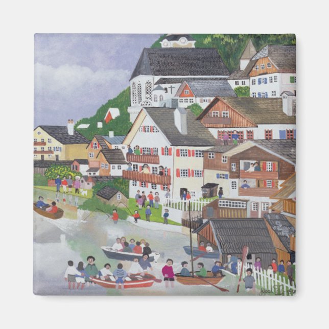 Íman Hallstadt Áustria 1995 (Frente)