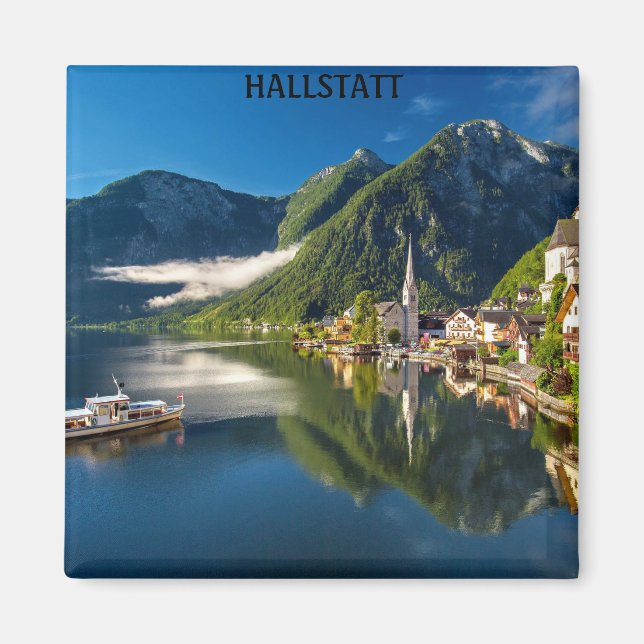 Íman Hallstatt Áustria (Frente)