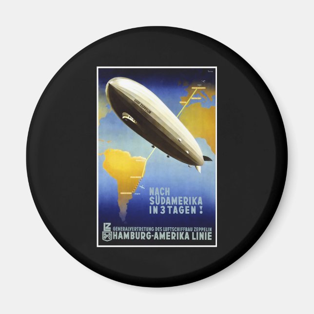 Íman Hamburg Amerika Linie Hamburg America Line HAPAG (Frente)