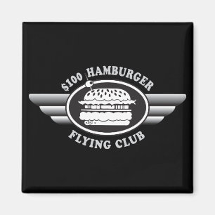 Íman Hambúrger de 100 Dólares - Clube Voador