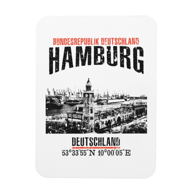 Íman Hamburgo (Vertical)