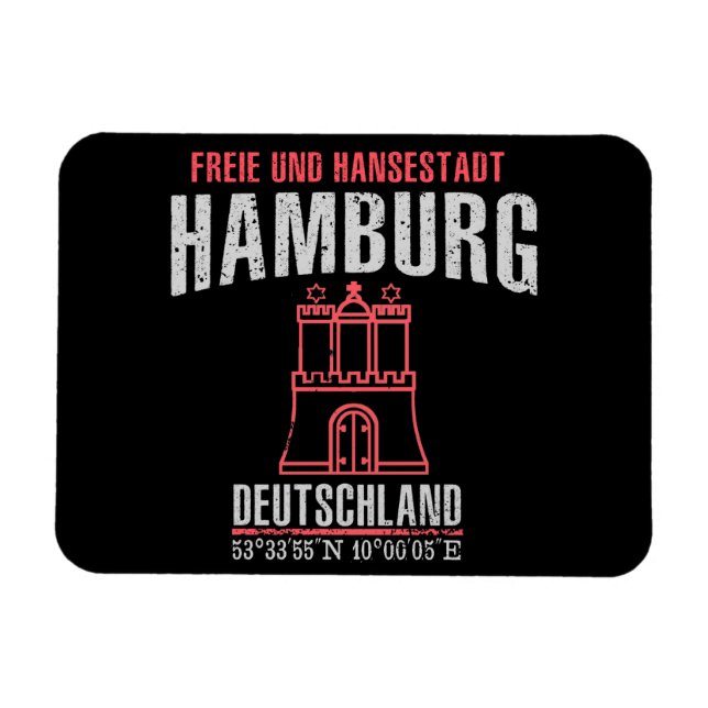 Íman Hamburgo (Horizontal)