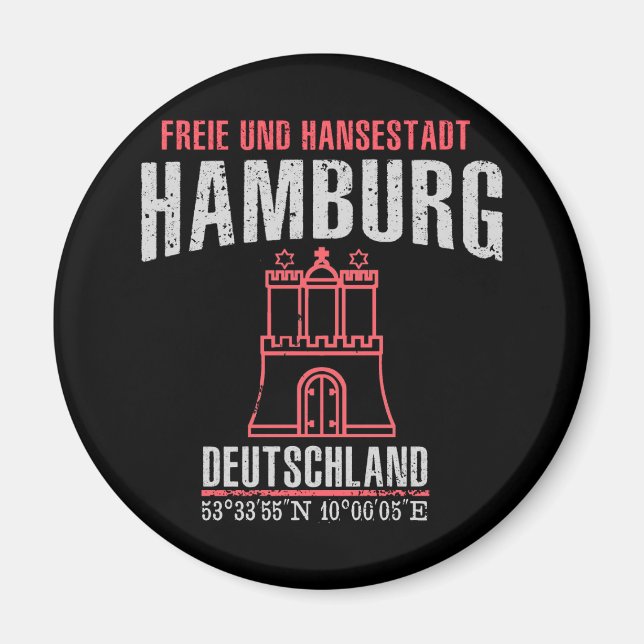 Íman Hamburgo (Frente)
