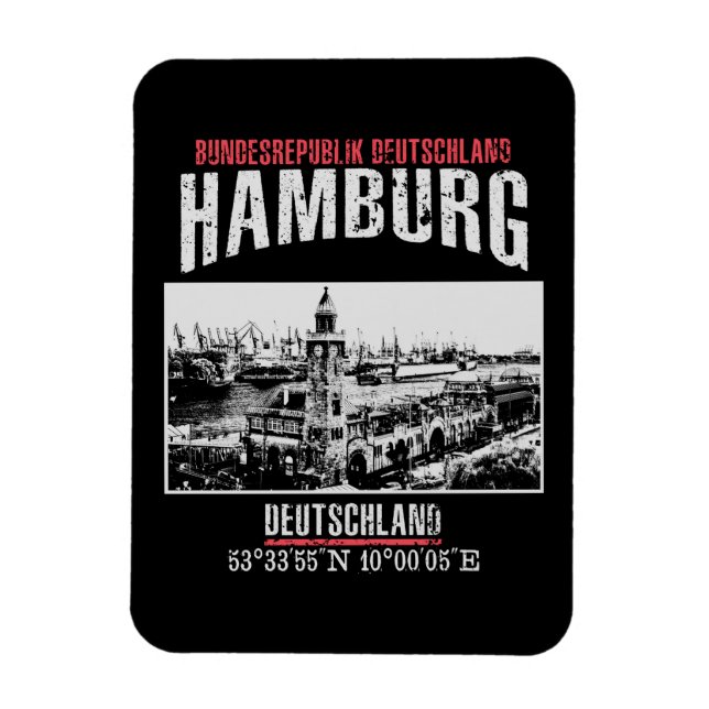 Íman Hamburgo (Vertical)