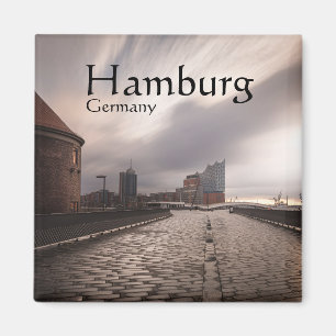 Íman Hamburgo Alemanha Magnet