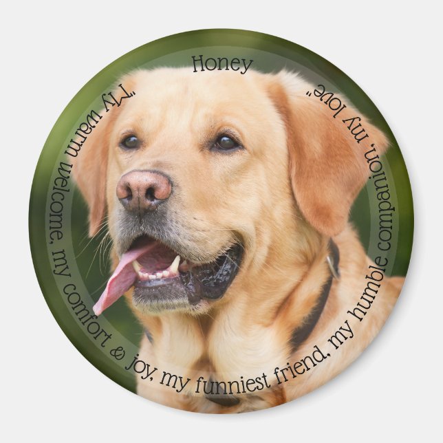 Íman HAMbyWG Pet Magnet (Frente)