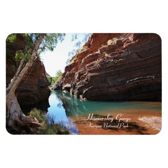 Íman Hamersley Gorge, Parque Nacional de Karijini - Mag (Horizontal)