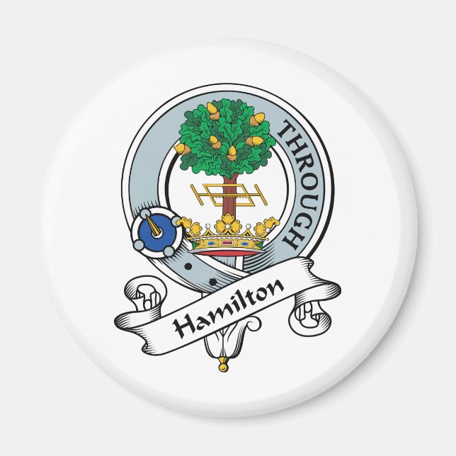 Íman Hamilton Clan Crachá (Frente)