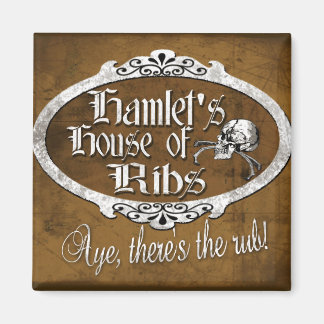 Íman Hamlet's House of Ribs Magnet