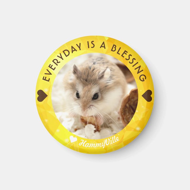 Íman Hammyville - Hamster Cute Robo (Frente)